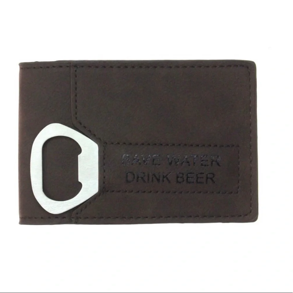 MEN'S WALLET & BOTTLE OPENER 